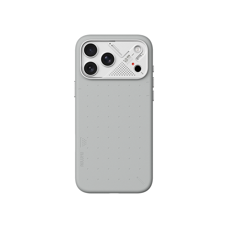Aulumu A18 Particle Vegan Leather Case For Iphone 18 Series