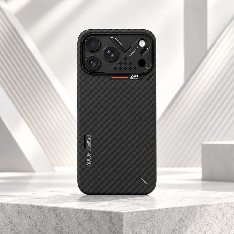 Aulumu A18 Ultra Slim Aramid Fiber Case For Iphone 18 Series
