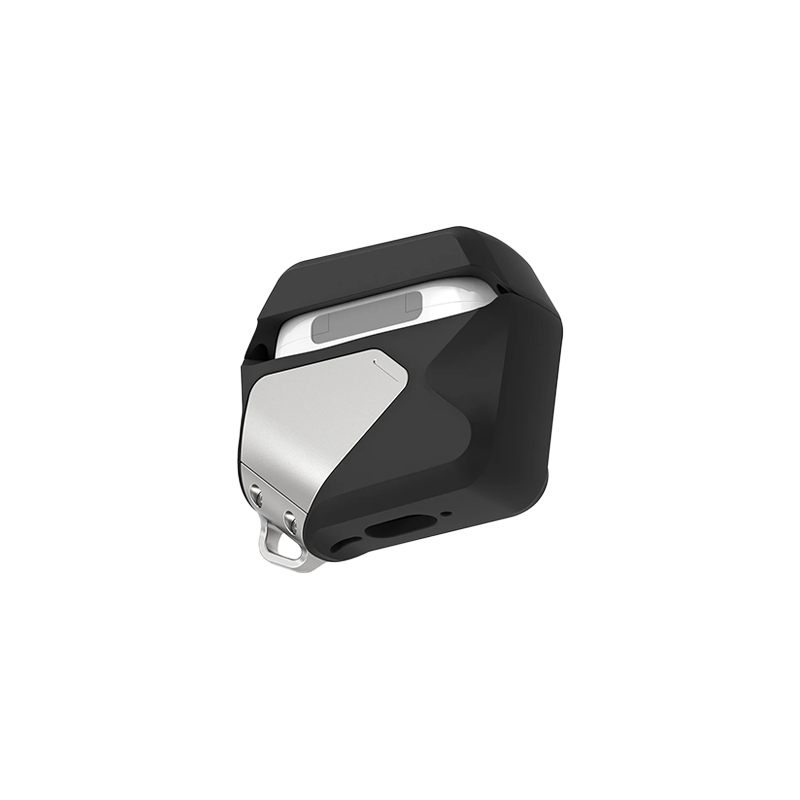 Aulumu A29 Geometric Lock & Lanyard Case for AirPods 4