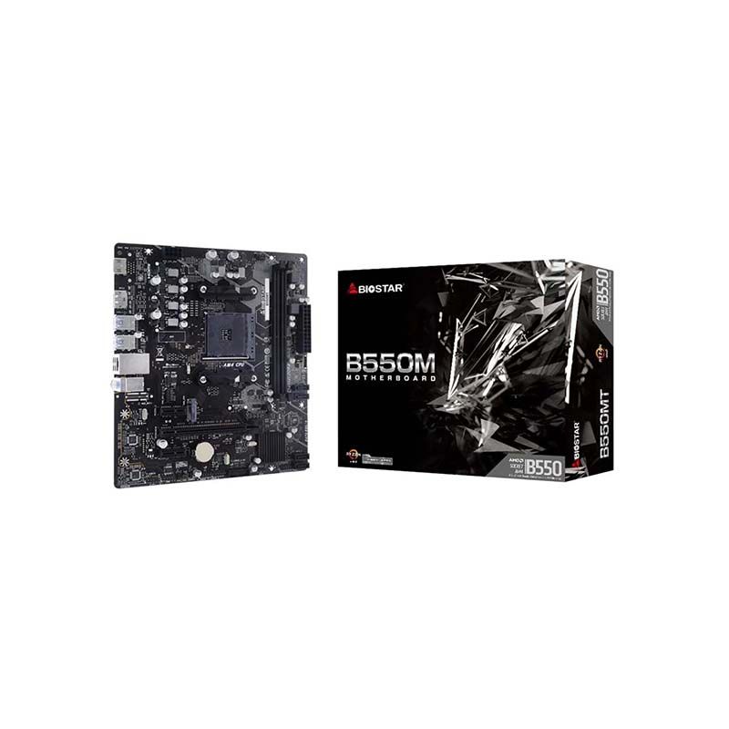 BIOSTAR B550MT V 6.0 DDR4 AMD AM4 Micro ATX Motherboard