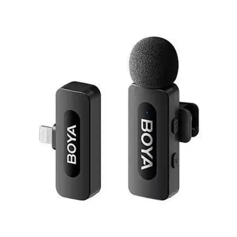 BOYA BY-V1 Ultracompact Wireless Lavalier Microphone for iOS