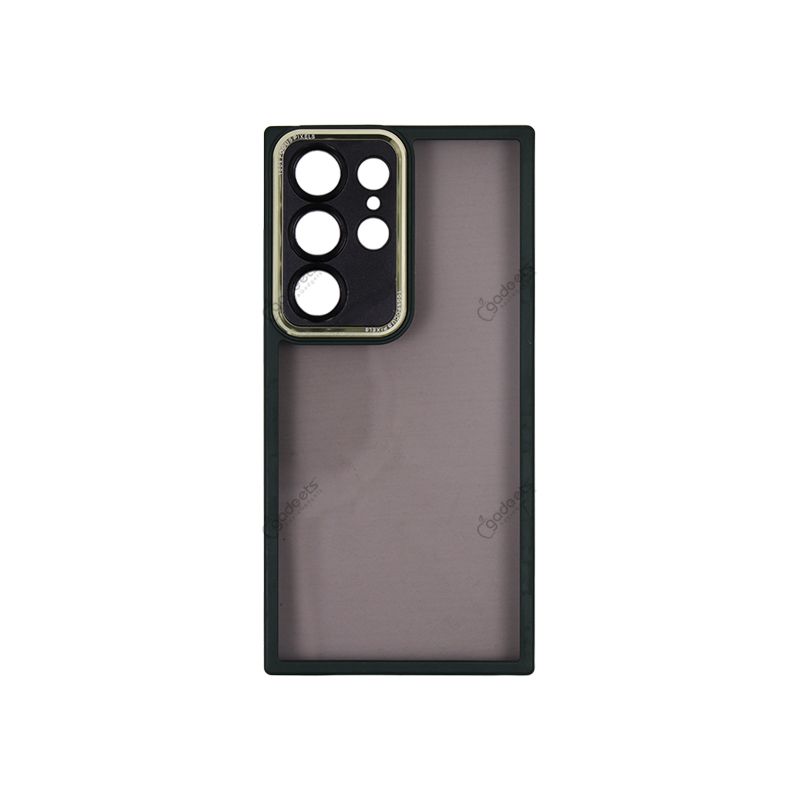 BQC Matte Design Protective Case with Lens Protection for Galaxy S23 Ultra