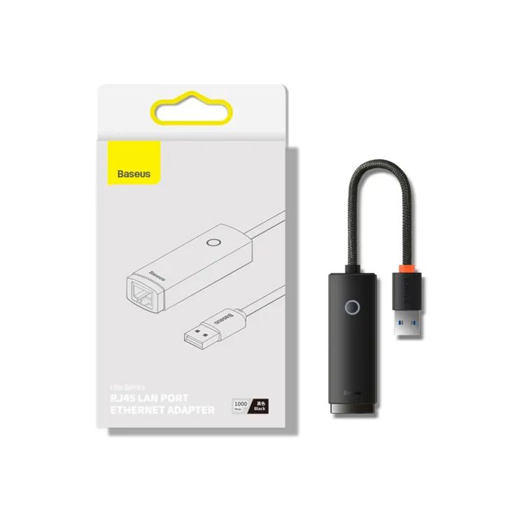 Baseus BS-OH005 Hub Lite Series USB to RJ45 Ethernet Adapter