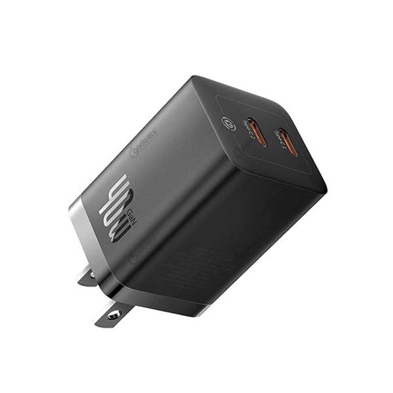 Baseus GaN5 Pro 40W Dual USB-C Fast Charger CN Plug
