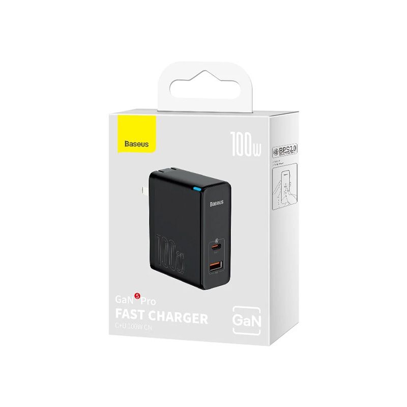 Baseus GaN5 Pro Fast Charger C+U 100W CN