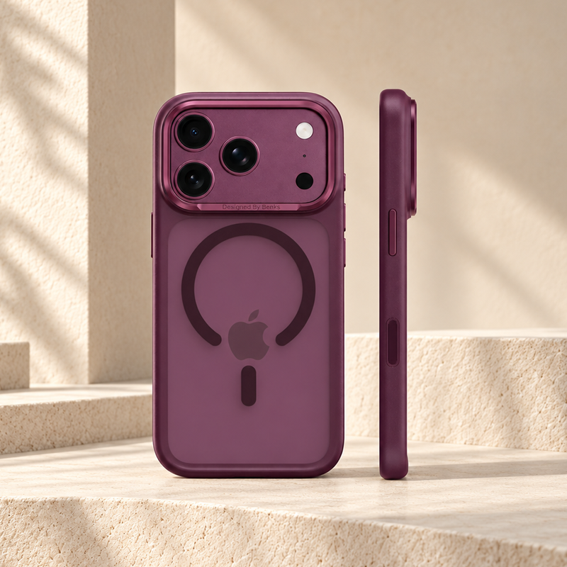 Benks Mist Magnetic Protective Case with Camera Button for iPhone