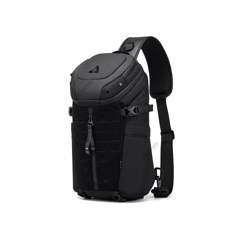 Ozuko 9730 Designer Sport Crossbody Chest Bags Waterproof Backpack