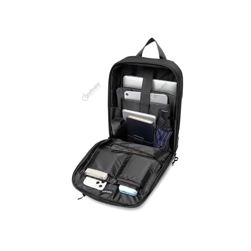 Ozuko 9474 Waterproof Bag For 15.6 Inch Laptop Backpacks