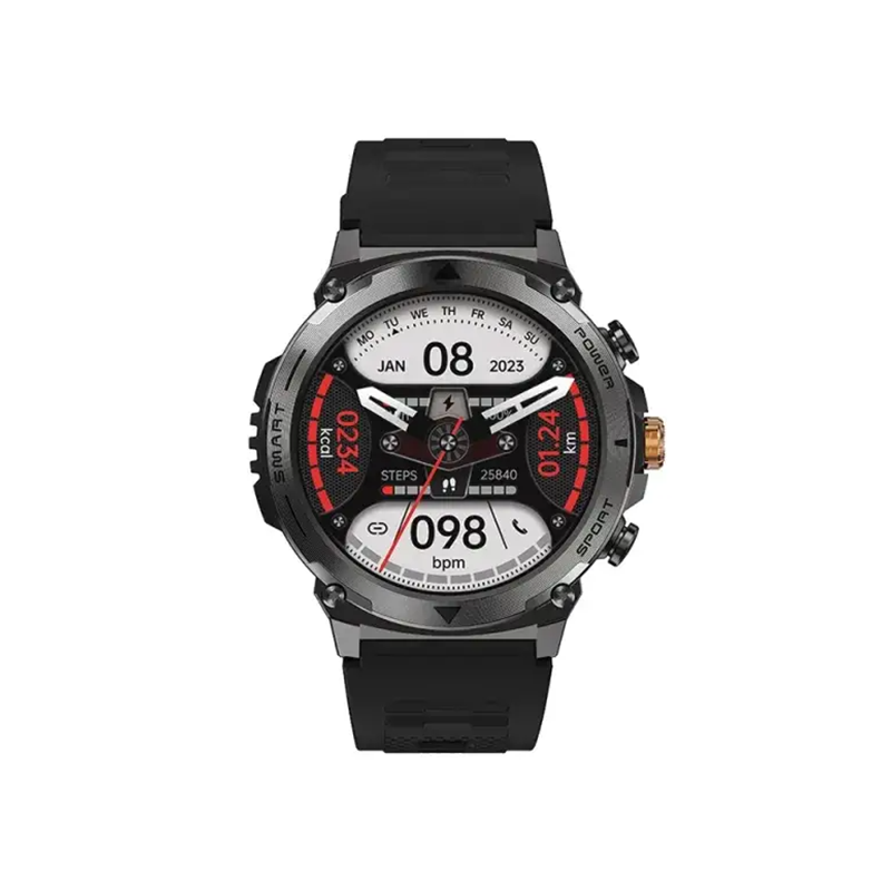 Blisbond Titan Silicone Strap BT Calling Smart Watch