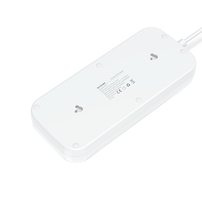 BlitzWolf BW-PC2 - Power Strip + USB Quick Chargers