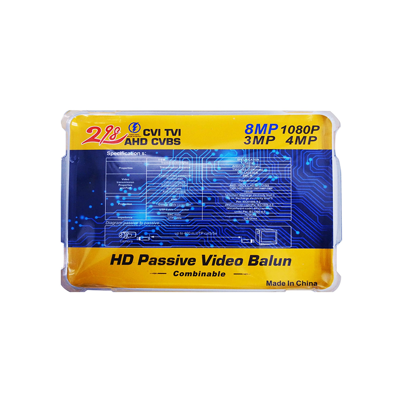 CCTV 8MP Video Balun HD Passive Video Balun