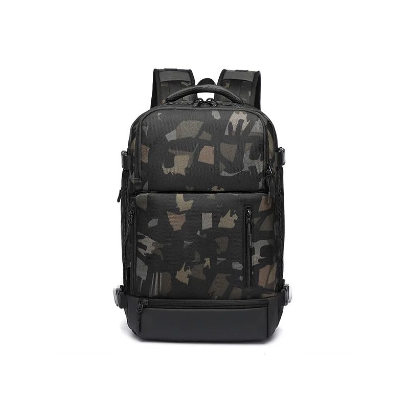 Ozuko 9405 Factory Business Travel Waterproof Backpack With USB Charging