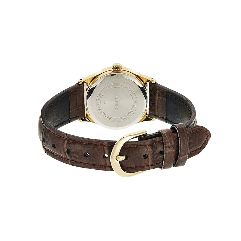 Casio Enticer LTP-V006GL-9B Analog Leather Strap Women’s Watch