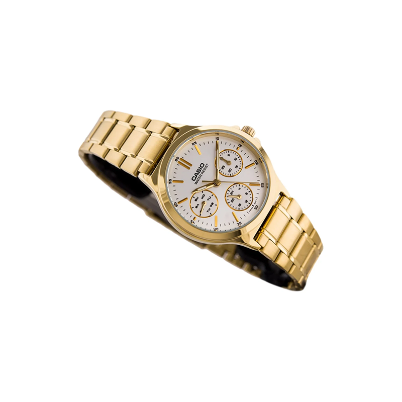 Casio Enticer LTP-V300G-7AUDF Multifunction Stainless Steel Women’s Watch