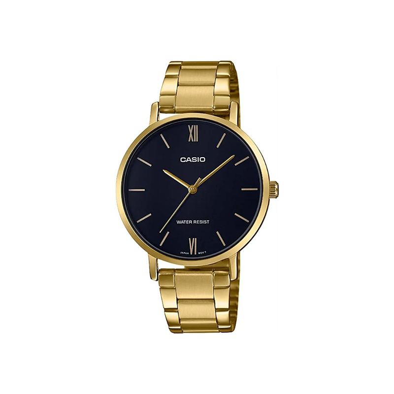Casio Enticer LTP-VT01G-1B Analog Stainless Steel Women’s Watch