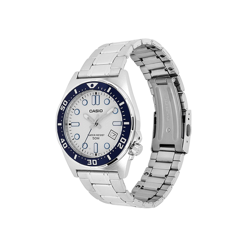 Casio Enticer MTD-135D-7AVDF Stainless Steel Men’s Watch