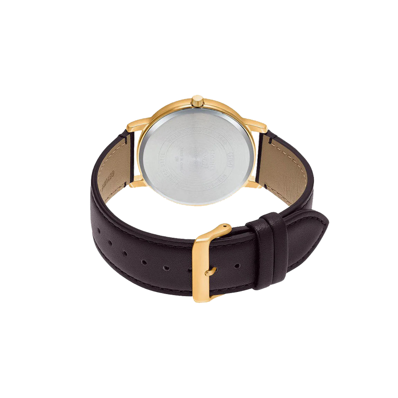 Casio Enticer MTP-B125GL-7AV Analog Leather Strap Men's Watch