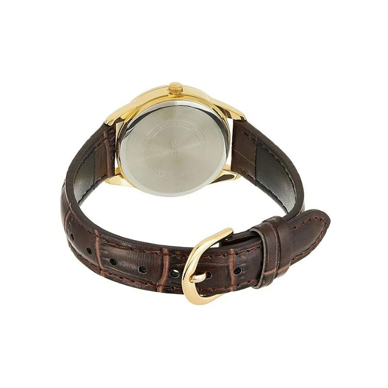 Casio Standard LTP-V005GL-7AUDF Leather Strap Women’s Watch