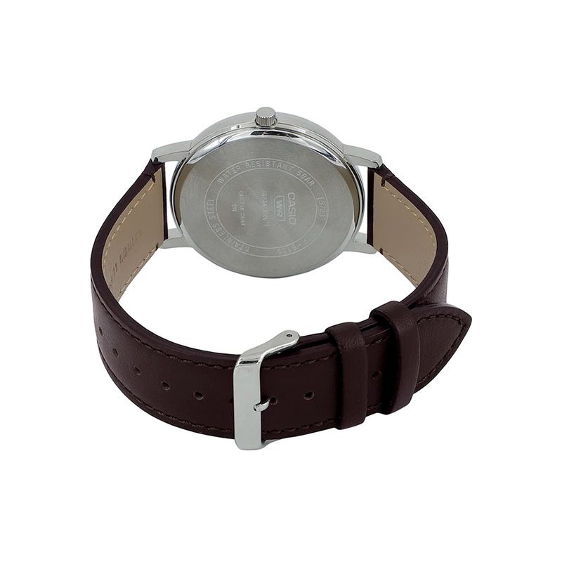 Casio Mtp B130m 4avdf Leather Band Analog Watch