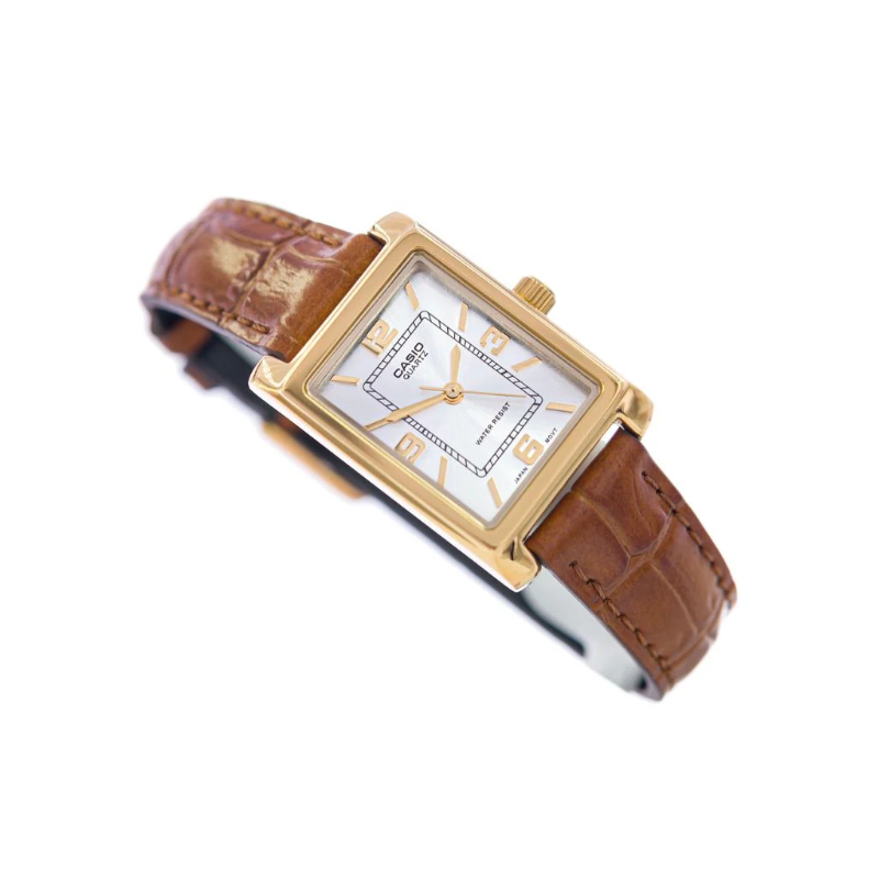 Casio Standard LTP-1234GLL-7ADF Analog Leather Strap Women’s Watch