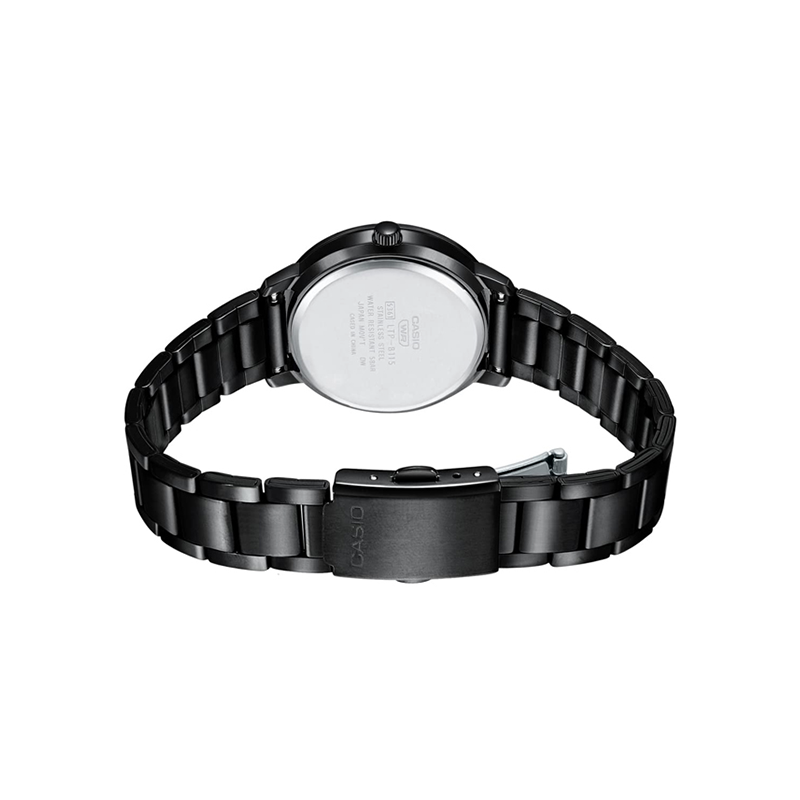 Casio Standard Ltp B115b 1evdf Analog Stainless Steel Womens Watch