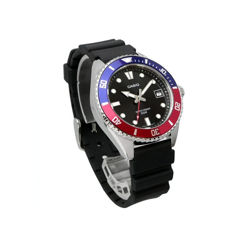 Casio Standard MDV-10-1A2VDF Duro Date Resin Belt Unisex Watch