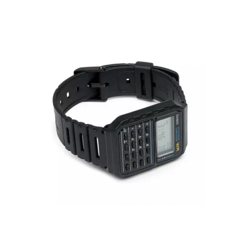 Casio Vintage Ca 53w 1z Calculator Resin Belt Mens Watch