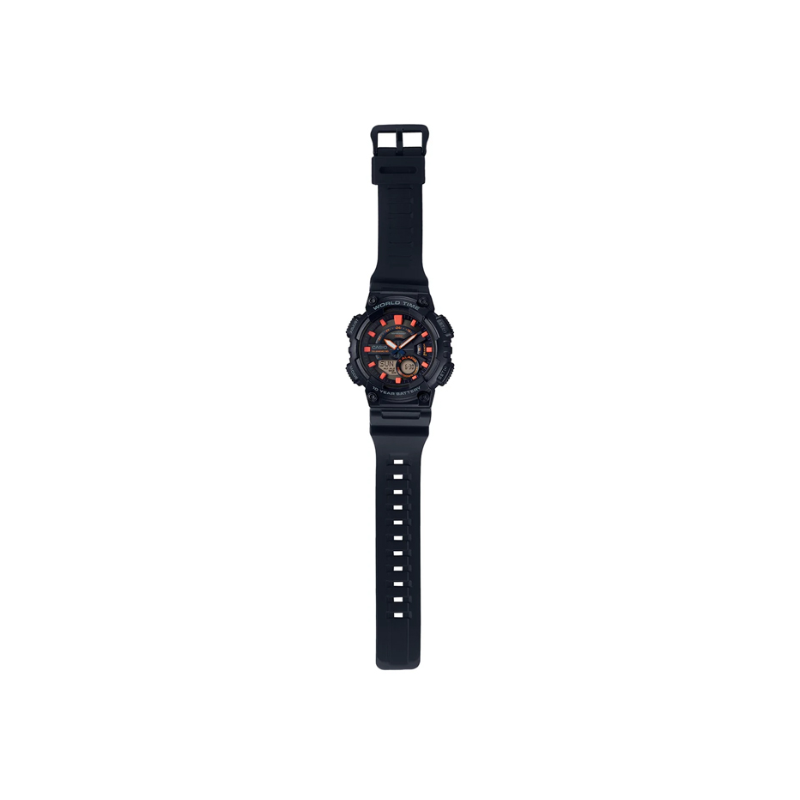 Casio Youth Dual Time AEQ-110W-1A2VDF Resin Belt Men’s Watch