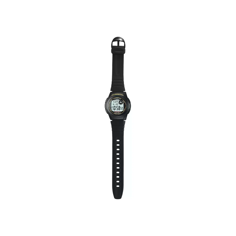 Casio Youth F-200W-9ADF Dual Time Resin Band Unisex Watch