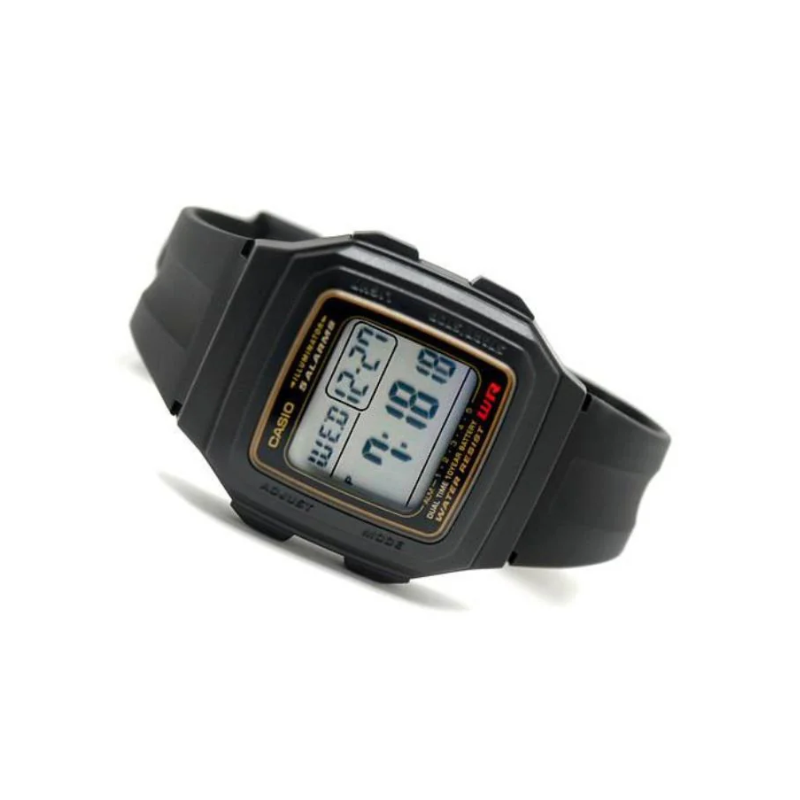 Casio Youth F-201WA-9ADF Dual Time Digital Resin Band Unisex Watch