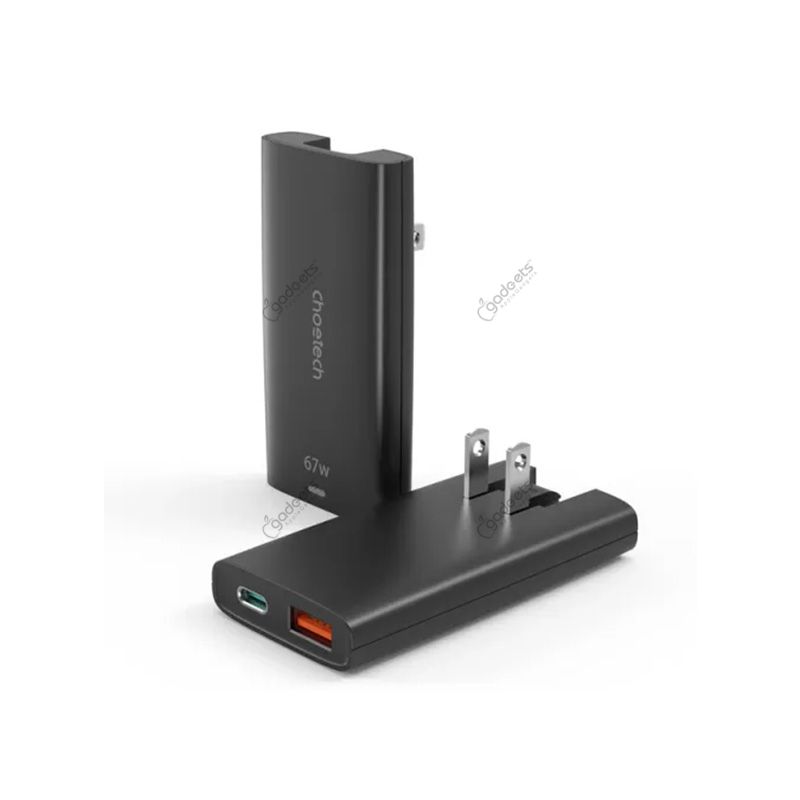 Choetech PD6011 67W GaN Dual Port Universal Charging Adapter