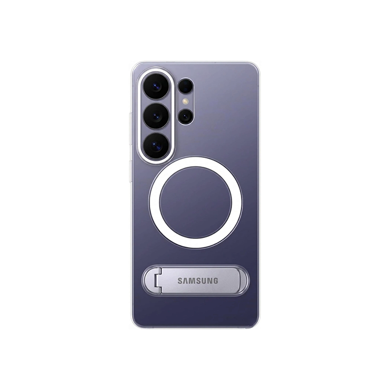 Clear Magnet Case with Kickstand for Galaxy S26 Ultra