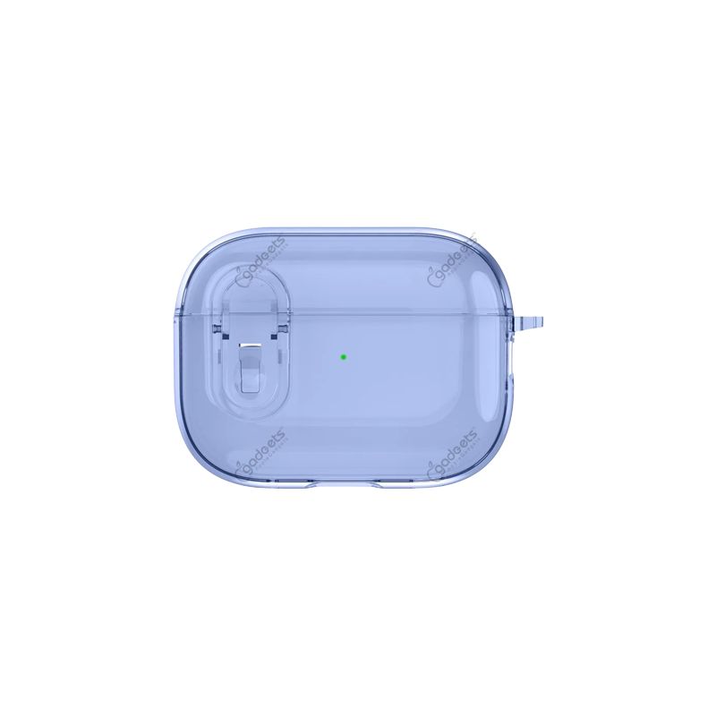 Clear Soft TPU Transparent Case with Secure Lock for Airpods Pro 2