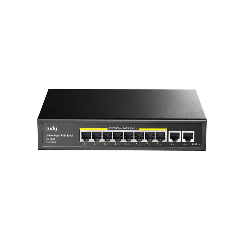 Cudy GS1010PE 10-Port Gigabit PoE Switch