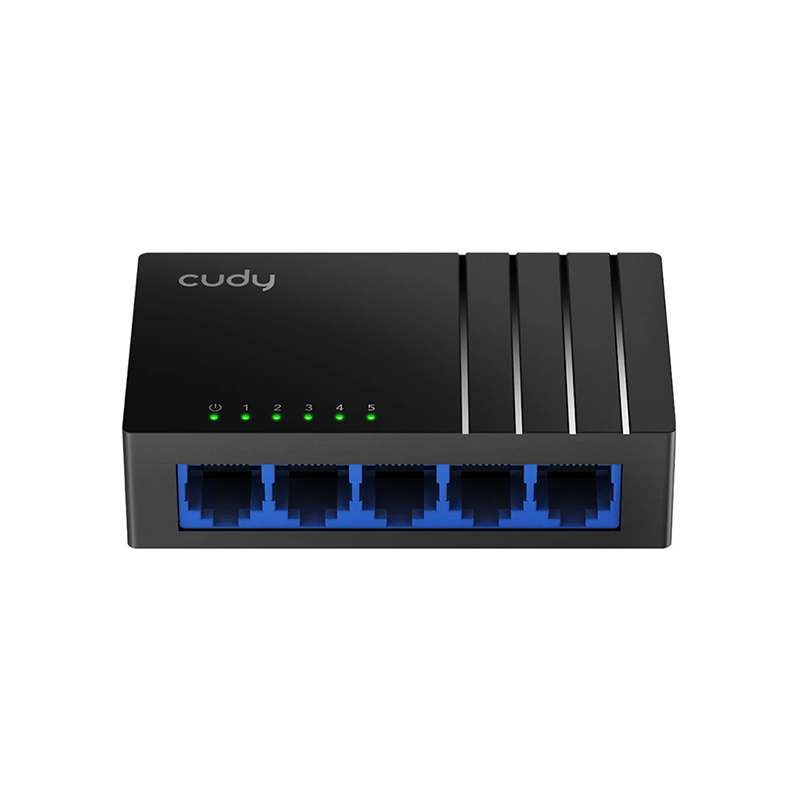 Cudy GS105D 5.0 5 Port (5-Port 10 100 1000 Ethernet) Unmanaged Desktop Switch
