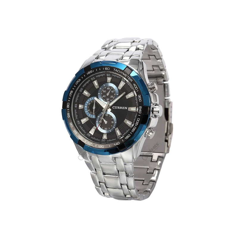 Curren 8023 Waterproof Stainless Steel Mens Watch