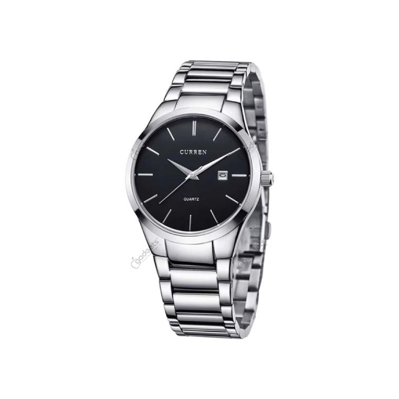 Curren 8106 Analog Stainless Steel Quartz Mens Watch