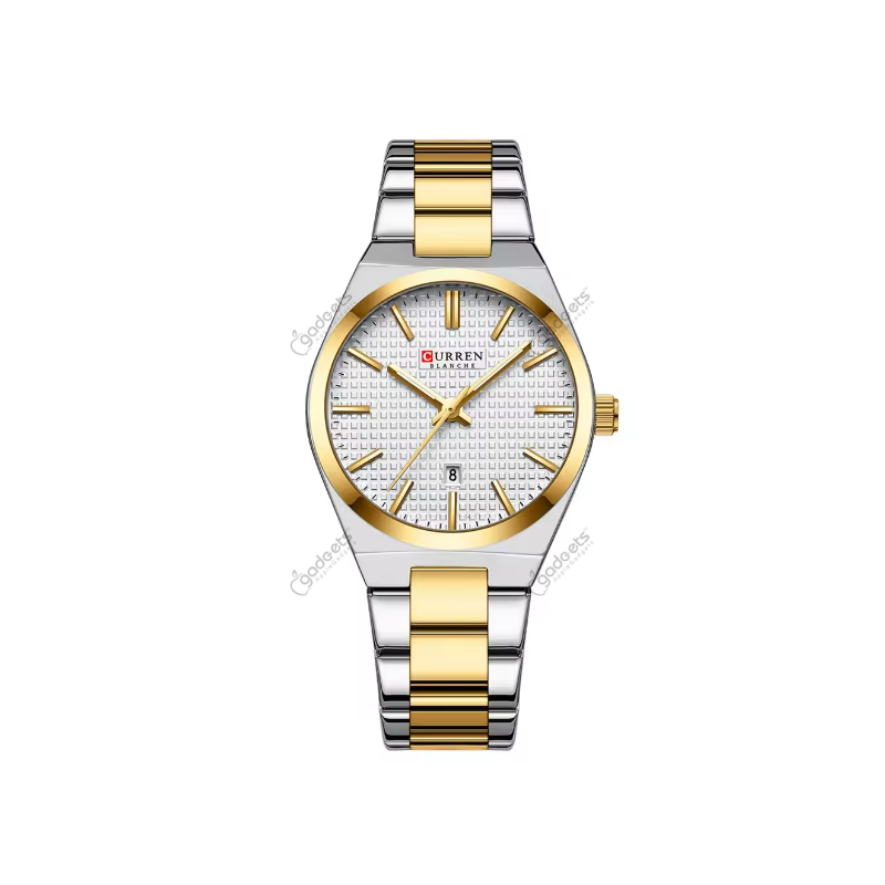 Curren 8439 Luxury Stainless Steel Womens Watch