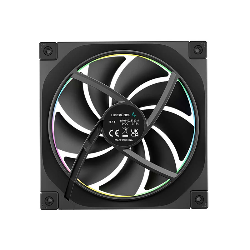 Deepcool FL14 3 in 1 140mm ARGB Black Casing Cooling Fan