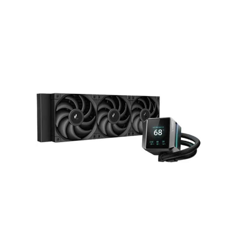 DeepCool MYSTIQUE 360 360mm Liquid CPU Cooler with Display