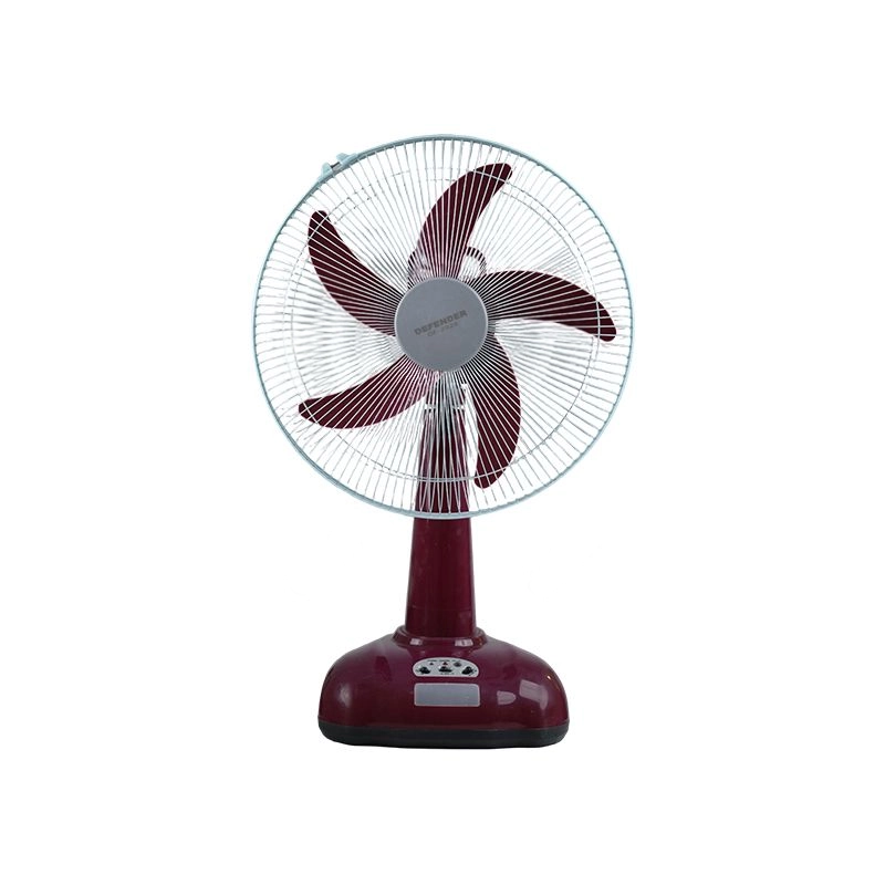 Defender DF-2926 Rechargeable Table Fan - 16 Inch