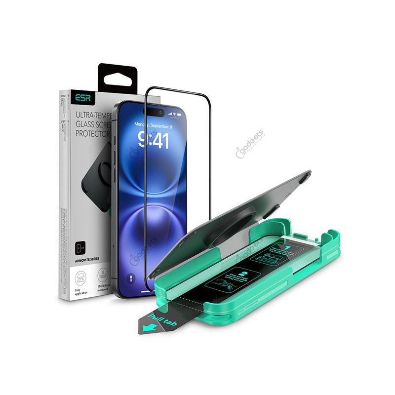 ESR Armorite Screen Protector Tempered Glass for iPhone 16 Series
