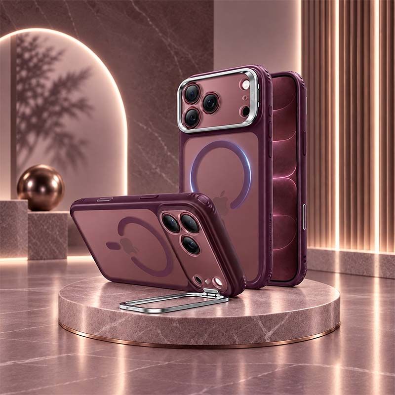 Esr Classic Hybrid Magnetic Case With Flex Stand For Iphone 18 Series