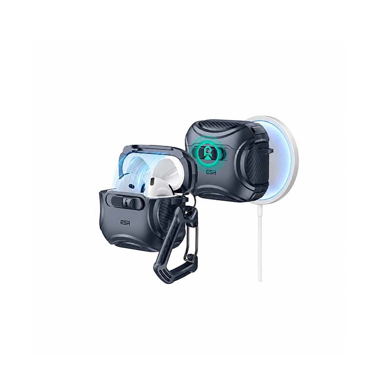 ESR Cyber FlickLock Magnetic Case for AirPods 5