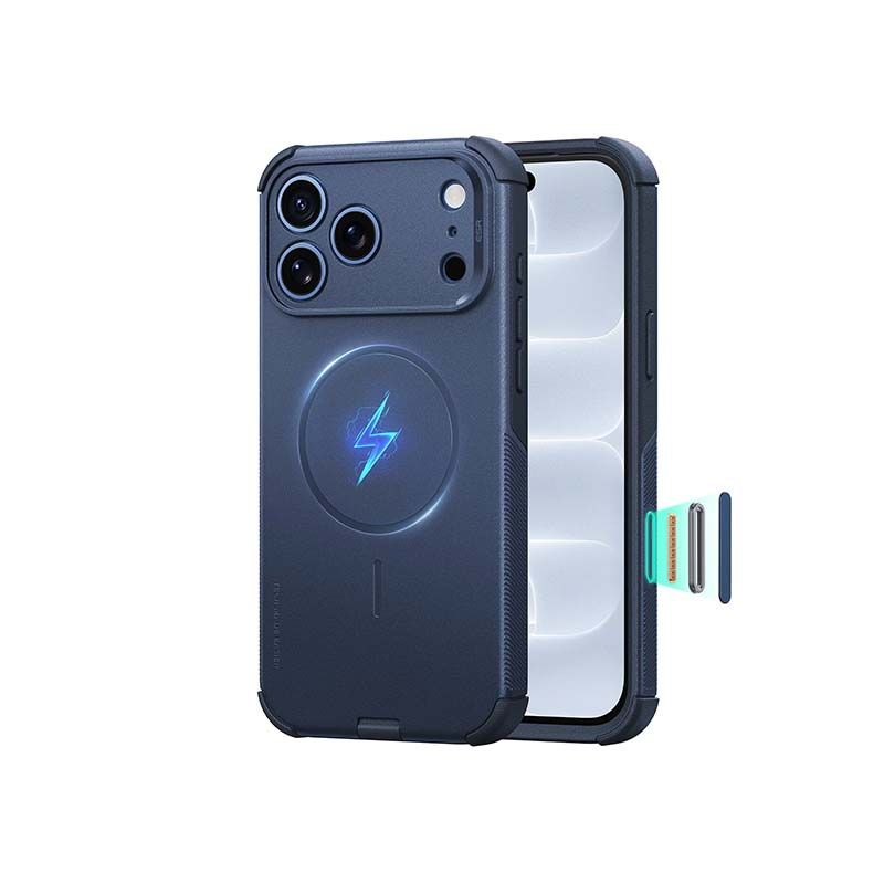 ESR Cyber Tough Magnetic Case Camera Control with Flex Stand for iPhone 18 Series