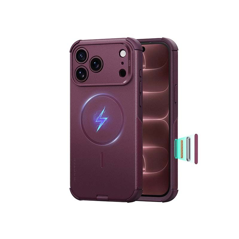 ESR Cyber Tough Magnetic Case Camera Control with Flex Stand for iPhone 18 Series