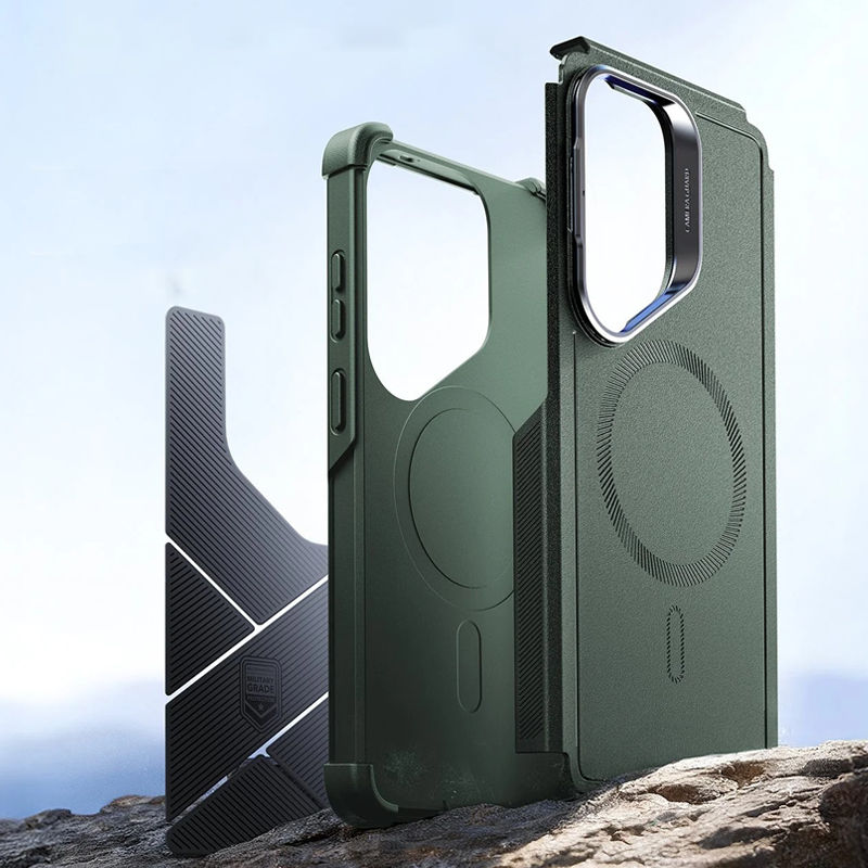 ESR Cyber Tough Magnetic Stash Stand Case for Galaxy S26 Ultra