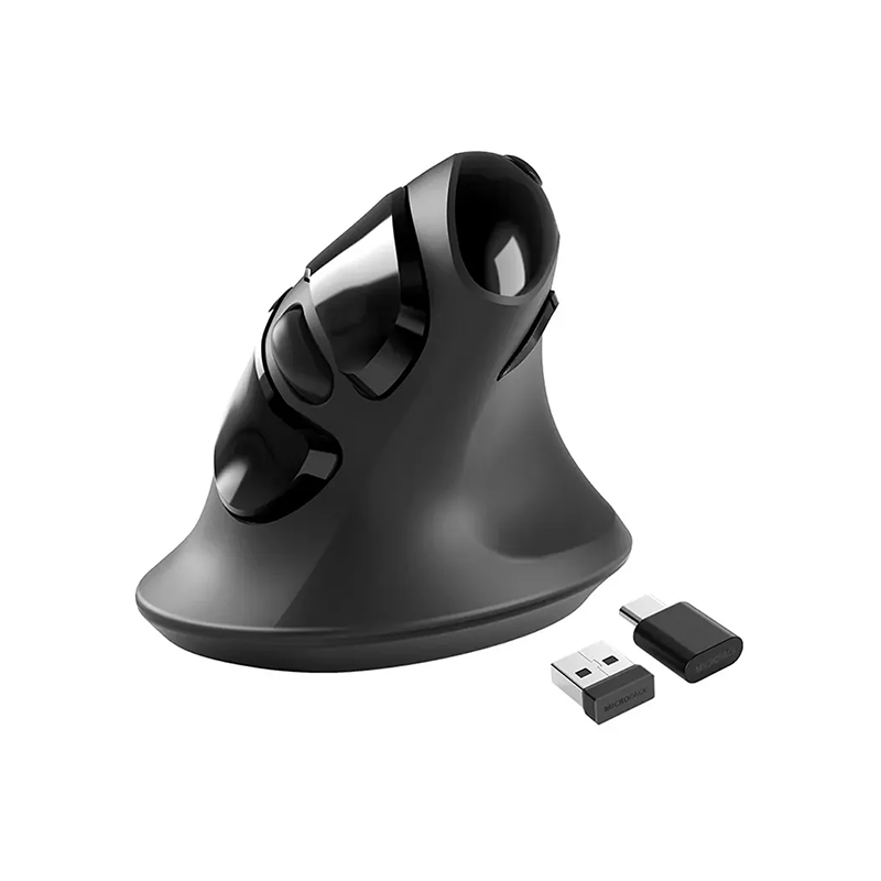 Micropack MP-V03W Ergo Lift Green Wireless Vertical Mouse