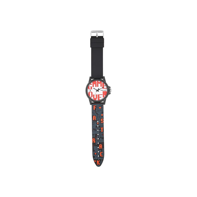 Fastrack Arcade Quartz 68012PP01 Analog Silicone Strap Unisex Watch