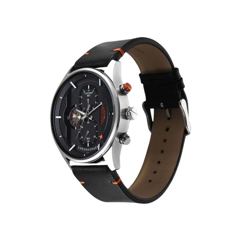 Fastrack Opulence Sun Moon Chronograph Quartz 3315kl01 Mens Watch